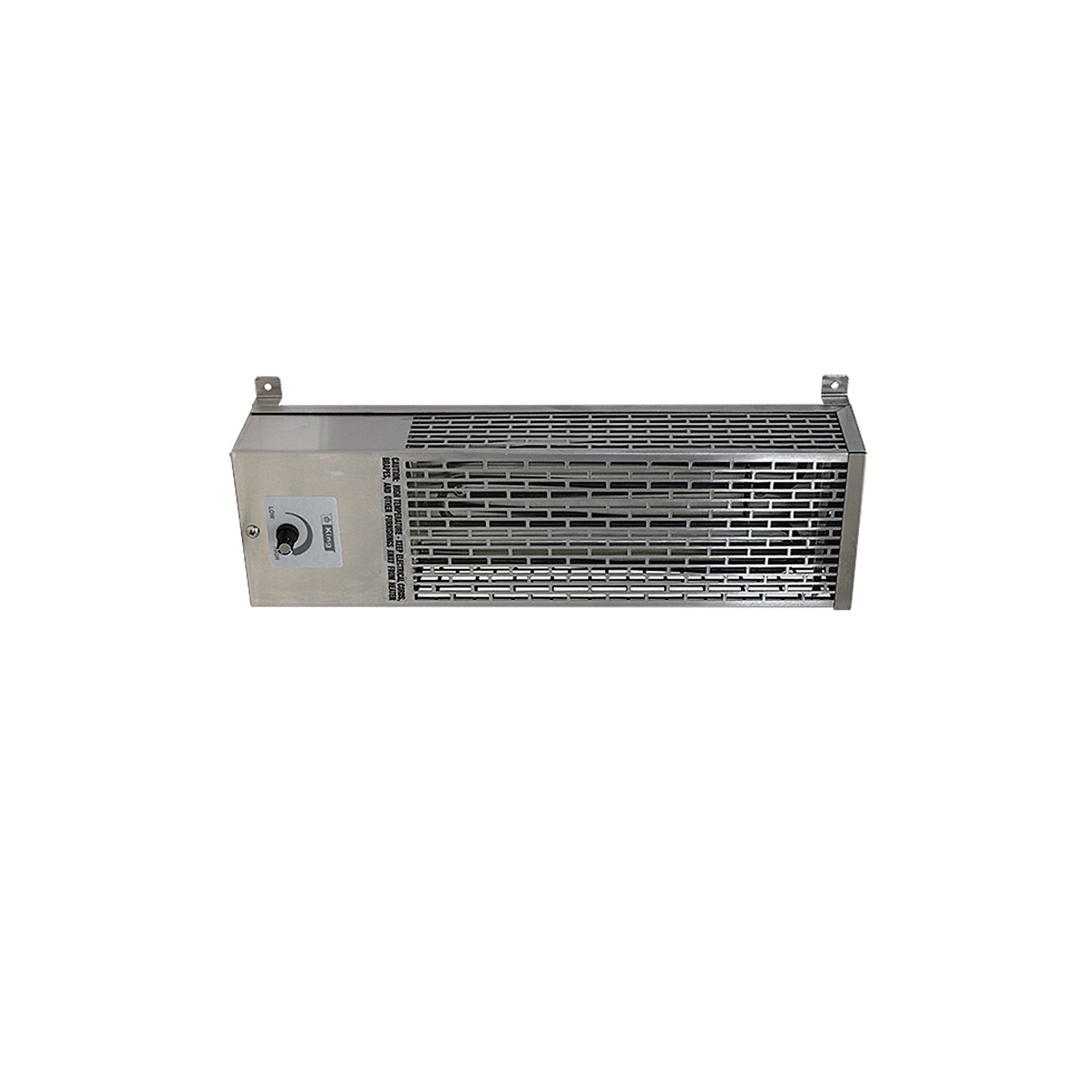 King Electric, Pump House Heater, Gray, Heat Output 3412 Btu/hour, Heating Capability 100 ft², Fuel Type Electric, Model# U24100
